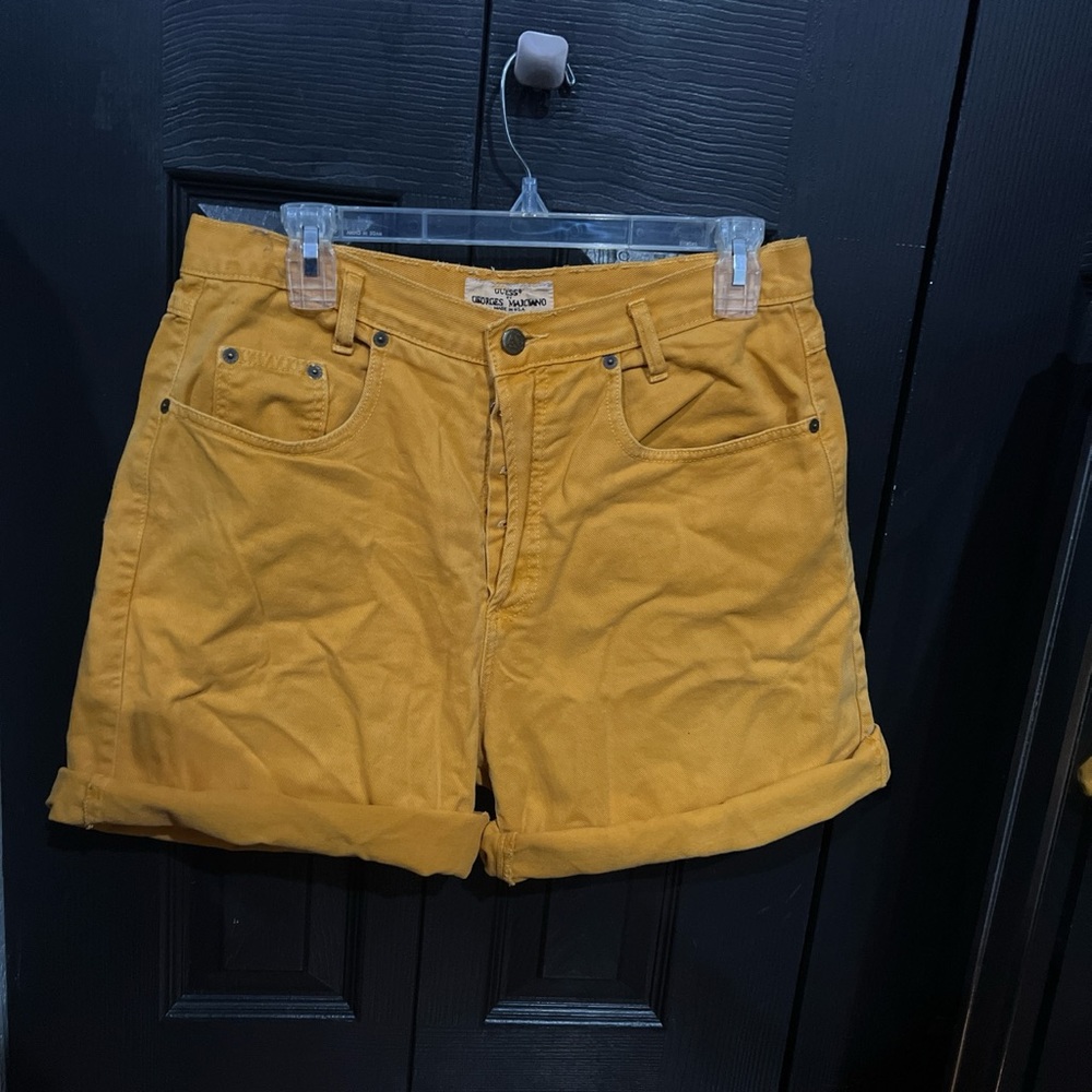 RARE FIND!!! Vintage 1980’s Guess by Georges Marciano denim shorts